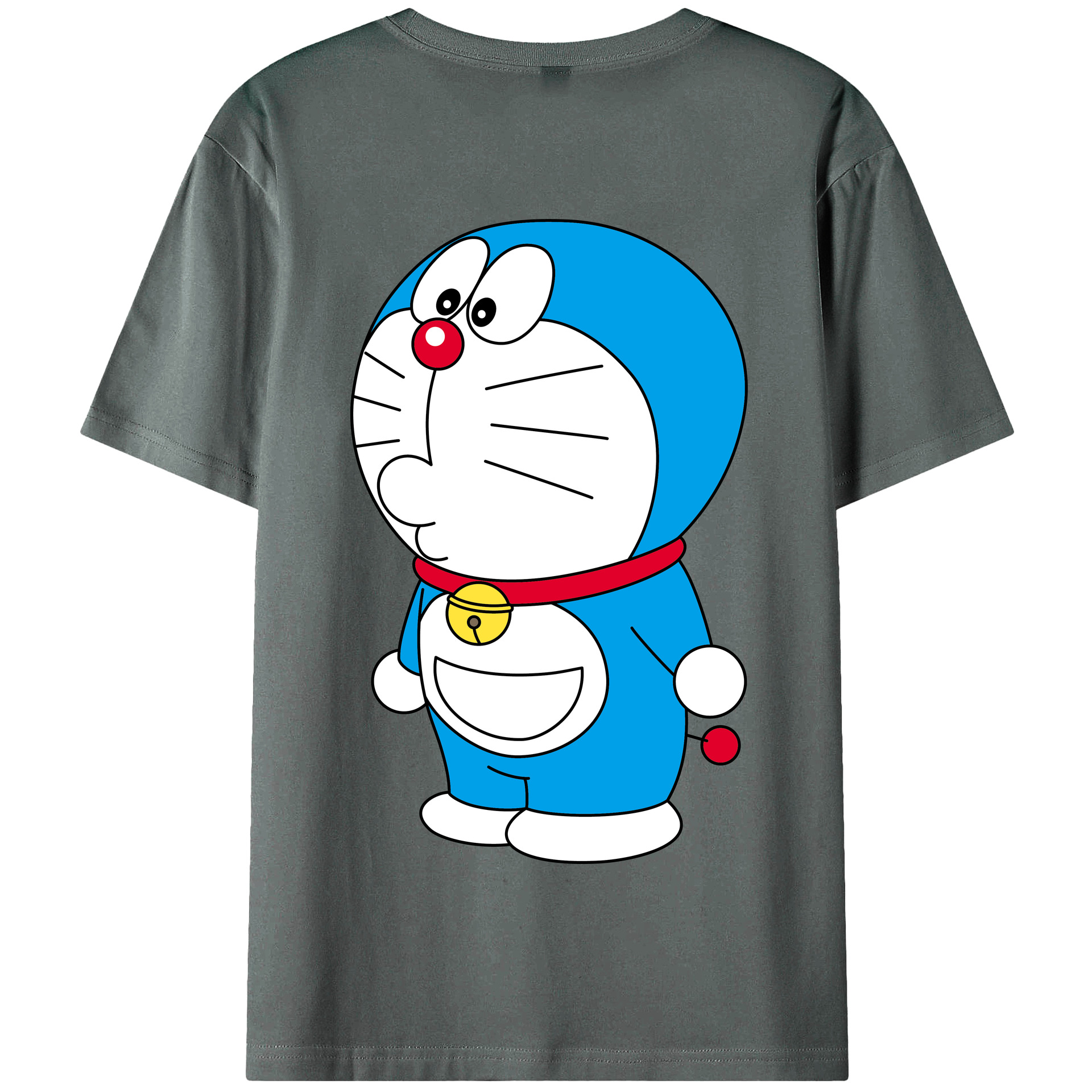 （画像用） ドラえもん Doraemon 綿100％半袖Tシャツ（背面プリント）